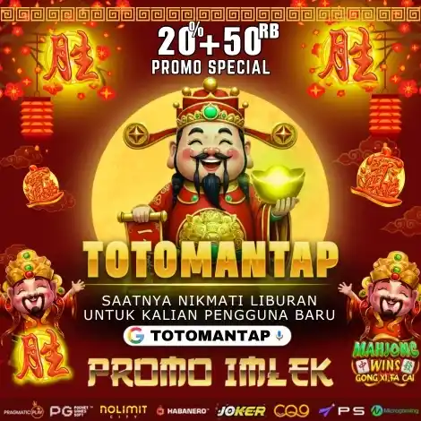 Promo Hiburan TOTOMANTAP - Banner1